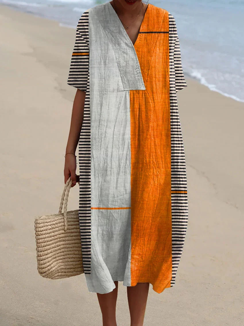 Élina | Striped Dress