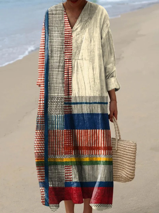 Riveka | Patchwork Dress