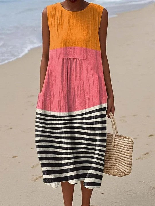 Ylinna | Stripe Dress