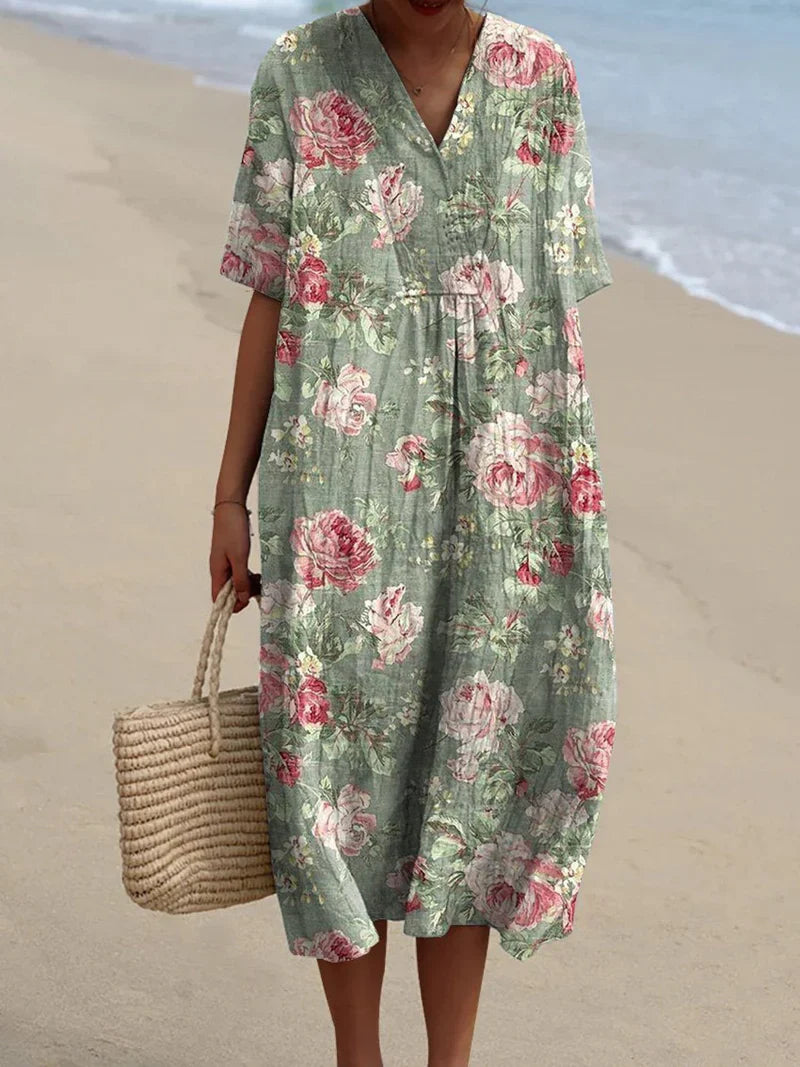 Solinne | Vintage floral dress