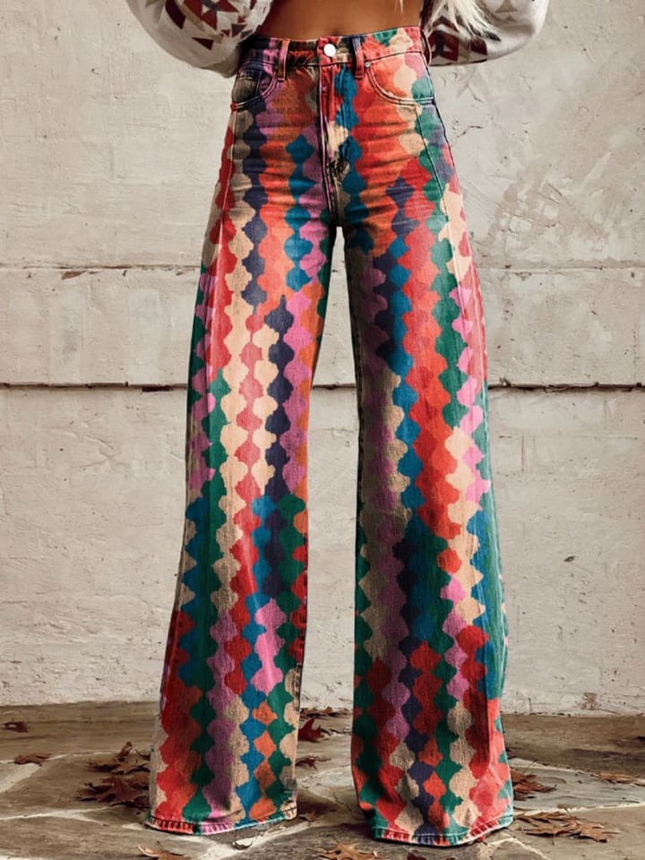 Linara | Vintage Wide-Pants