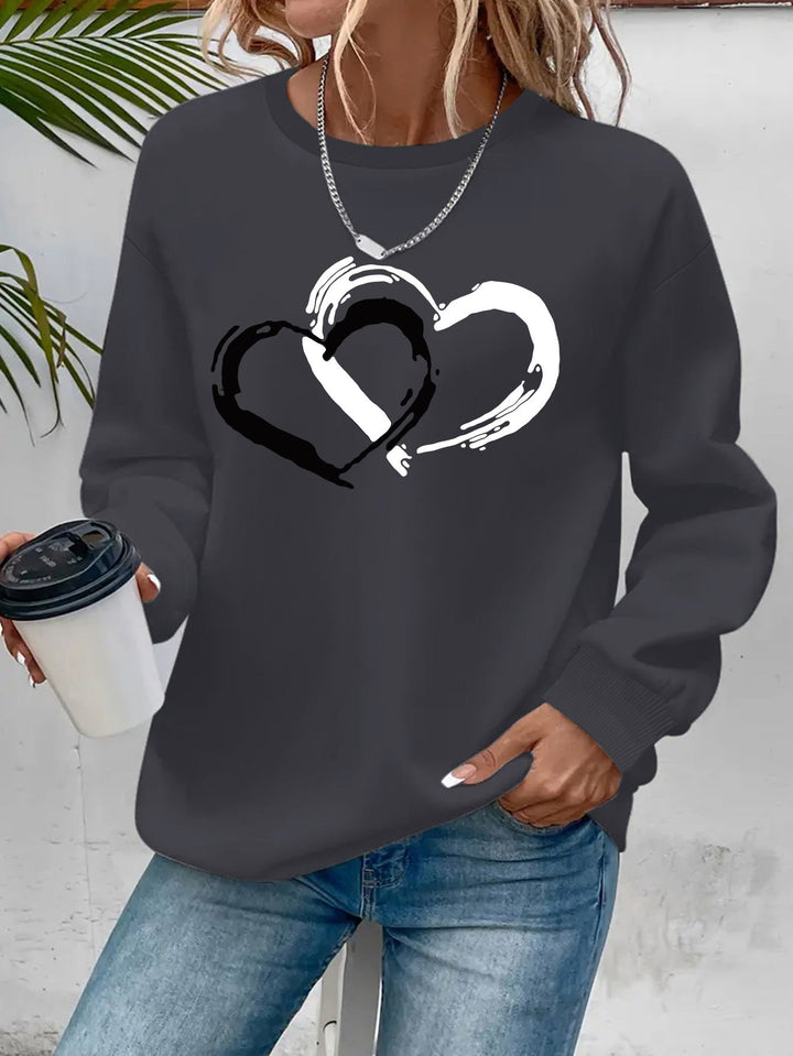 Sharon | Elegant Heart Sweater
