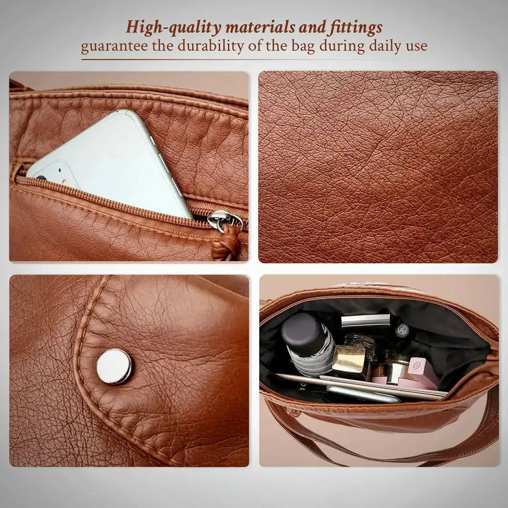 Isla | Leather Shoulder Bag