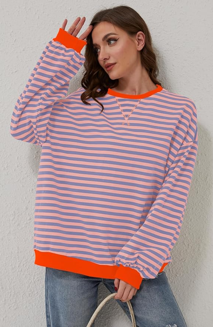 Mine | Oversized Striped Sweater