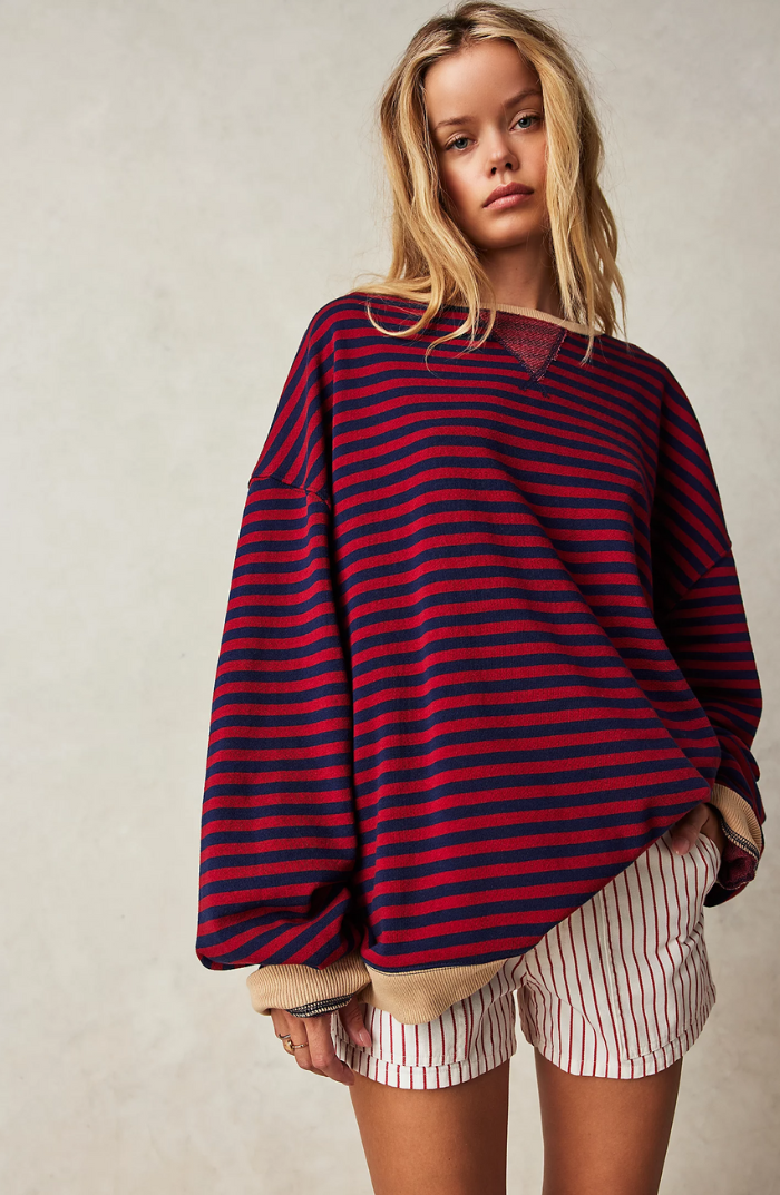 Mine | Oversized Striped Sweater
