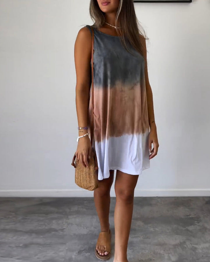 Josiee | Gradient Tie Dye Dress