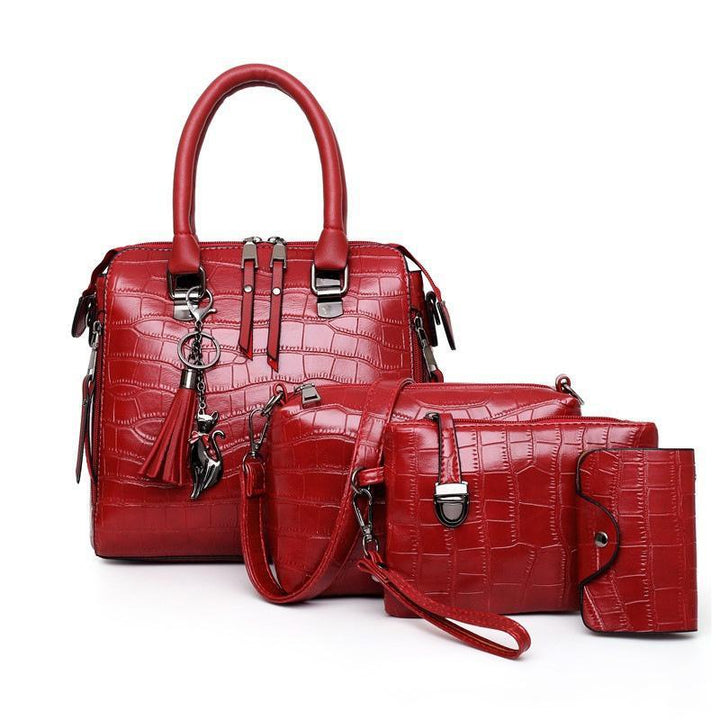 Palmer | Crocodile Handbag Set