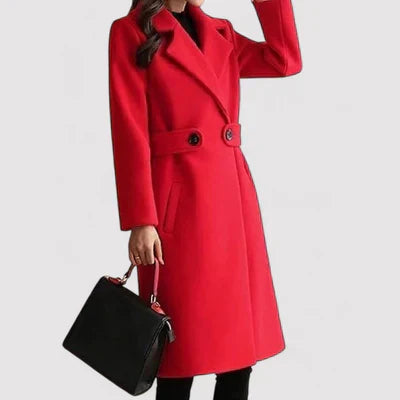 Talia | Belted Elegance Coat