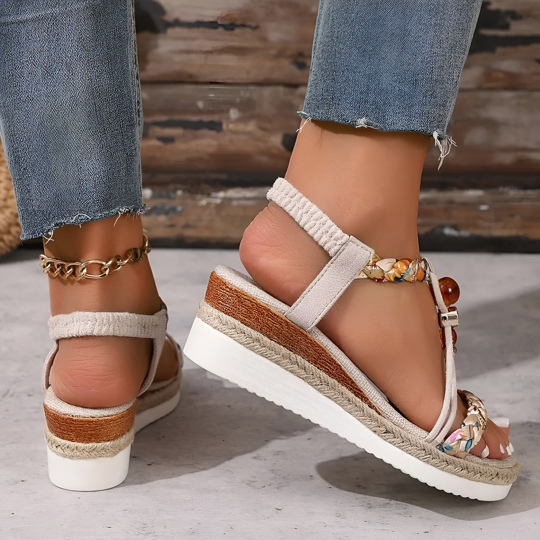 Evy | Wedge Sandals