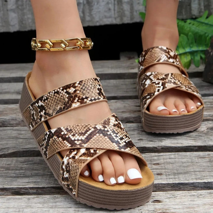 Abigail | Orthopedic Leather Sandals