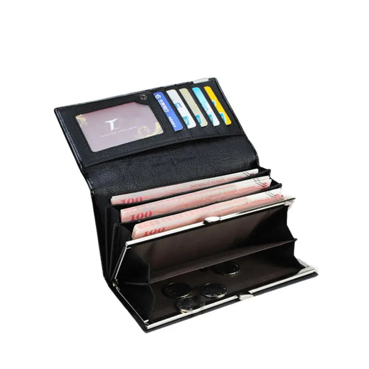 Caroline | Crocodile-Embossed Wallet