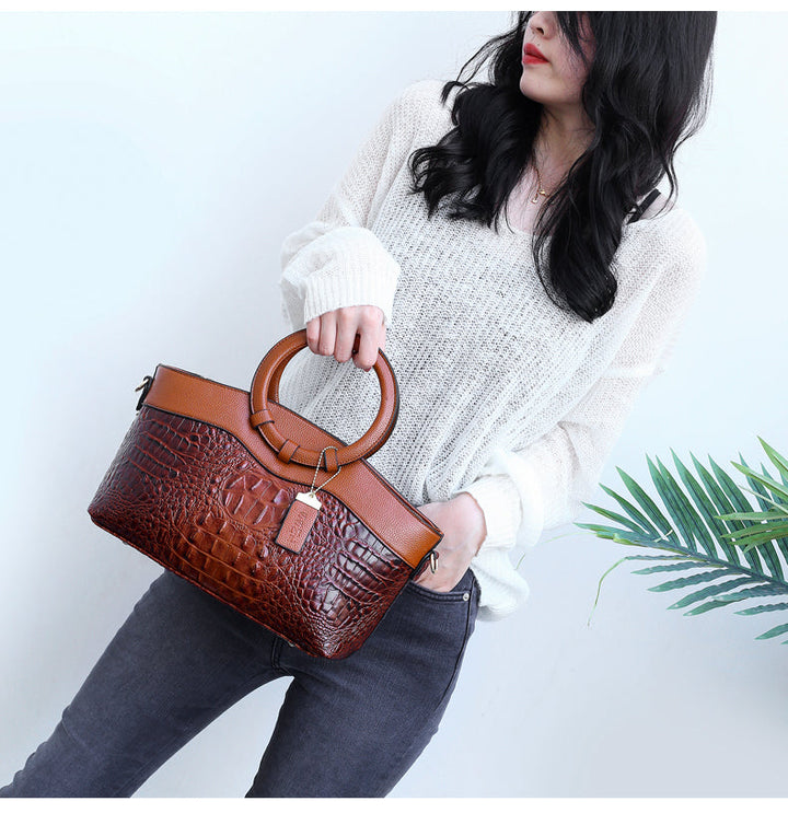 Oriana | Crocodile Handbag