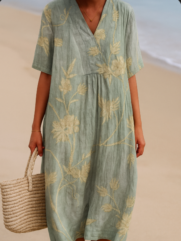 Olivya | Blue Gray dress