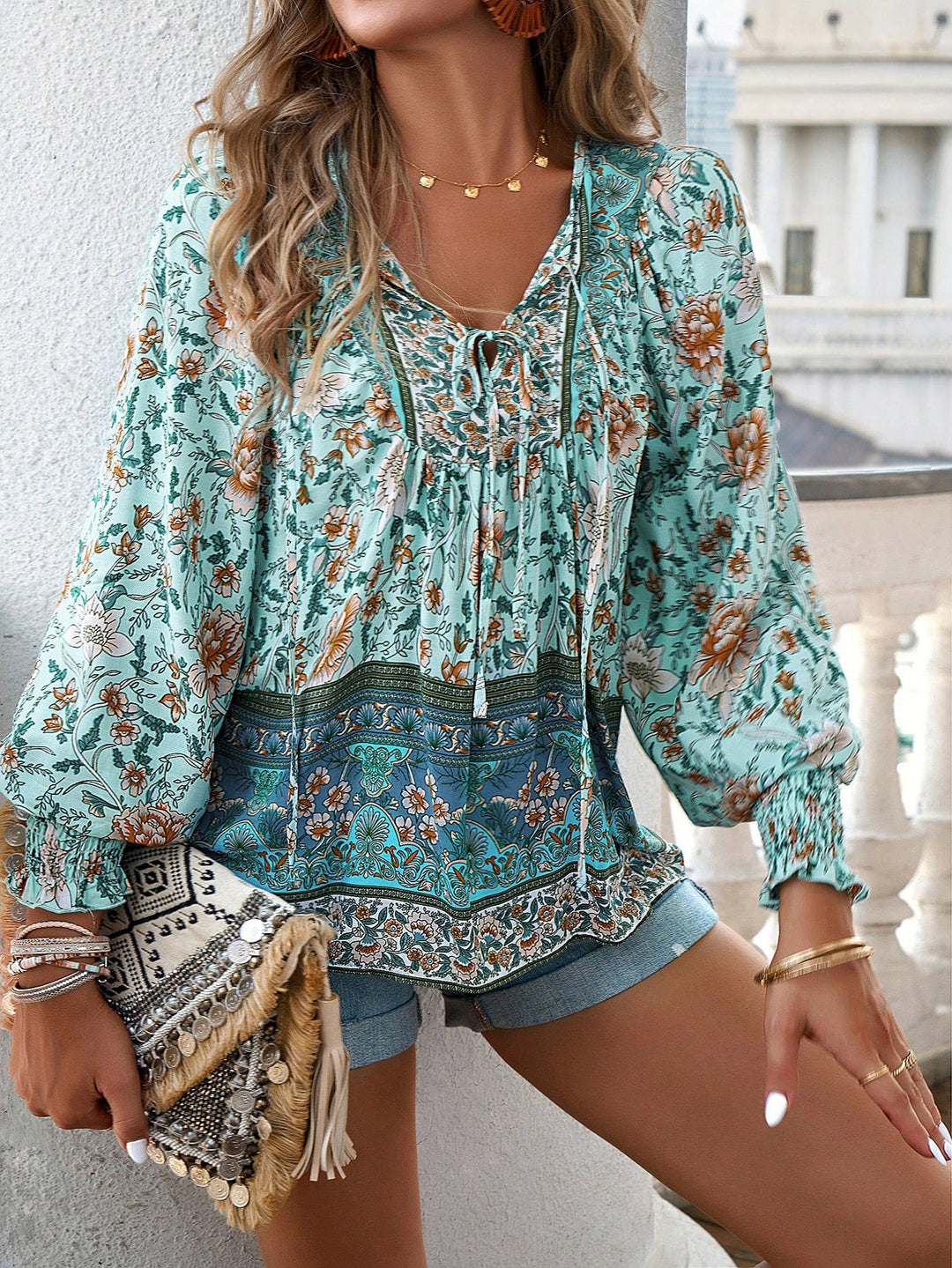 Zoey | Floral Blouse