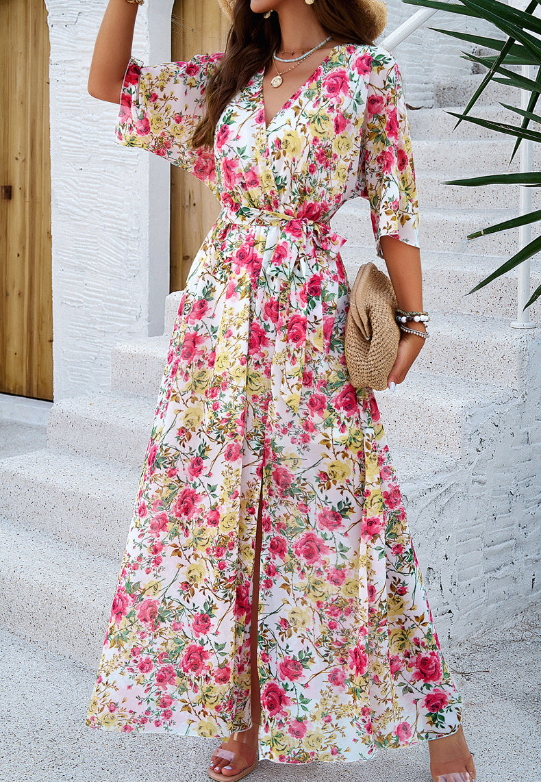 Tina | Floral Dress