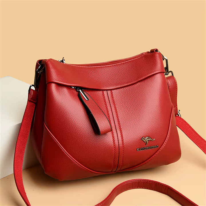 Savine | leather shoulder bag