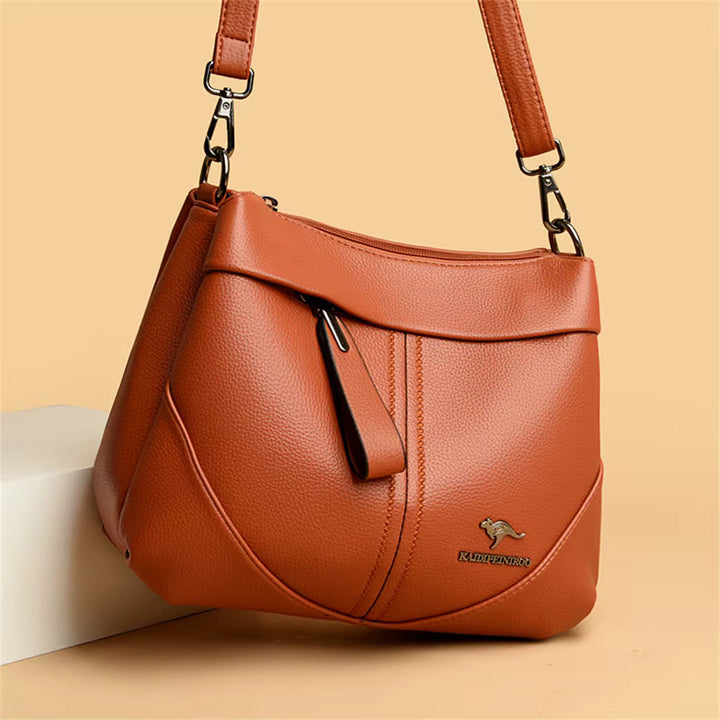 Savine | leather shoulder bag