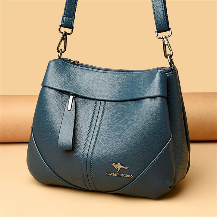 Savine | leather shoulder bag