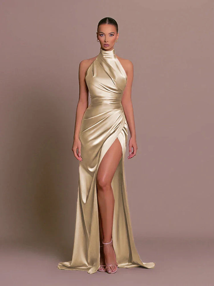 Liviah | Sleek Slit Gown