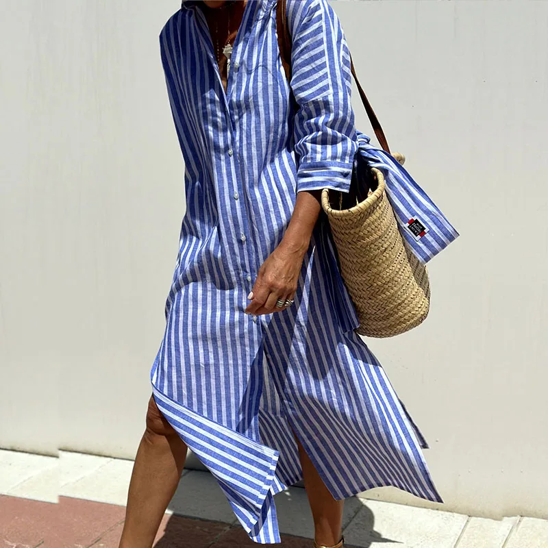 Nicolia | Striped Dress