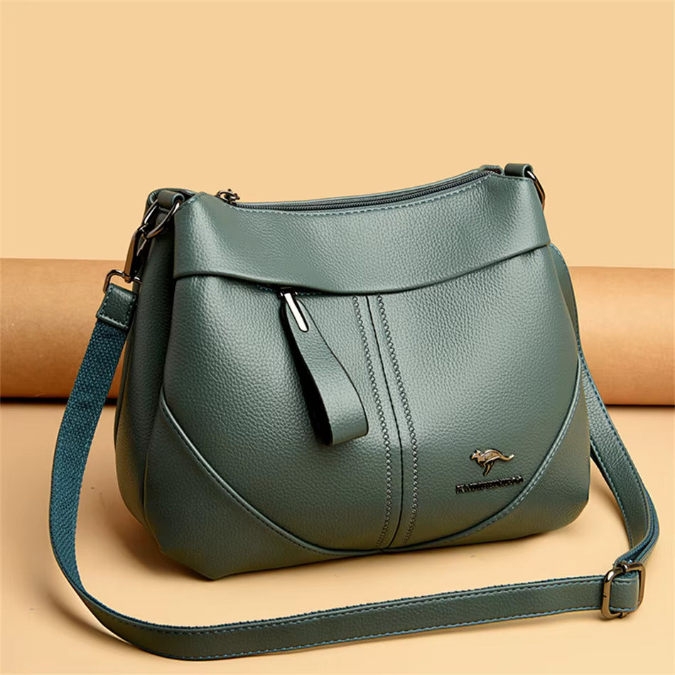 Savine | leather shoulder bag