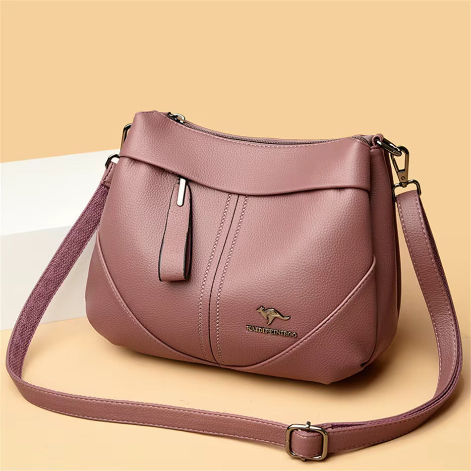 Savine | leather shoulder bag