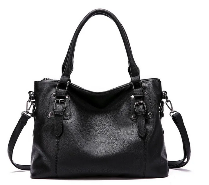Vera | Buckled Tote Handbag