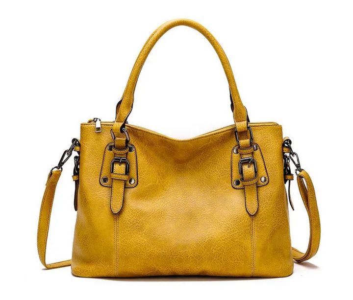 Vera | Buckled Tote Handbag