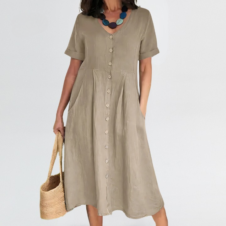 Halle | Tummy-Covering Dress