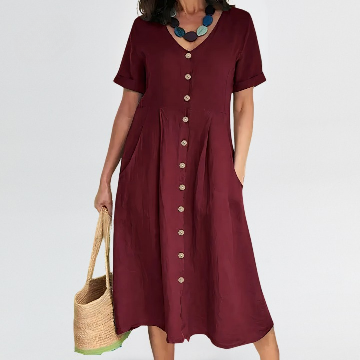 Halle | Tummy-Covering Dress