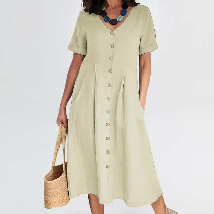 Halle | Tummy-Covering Dress