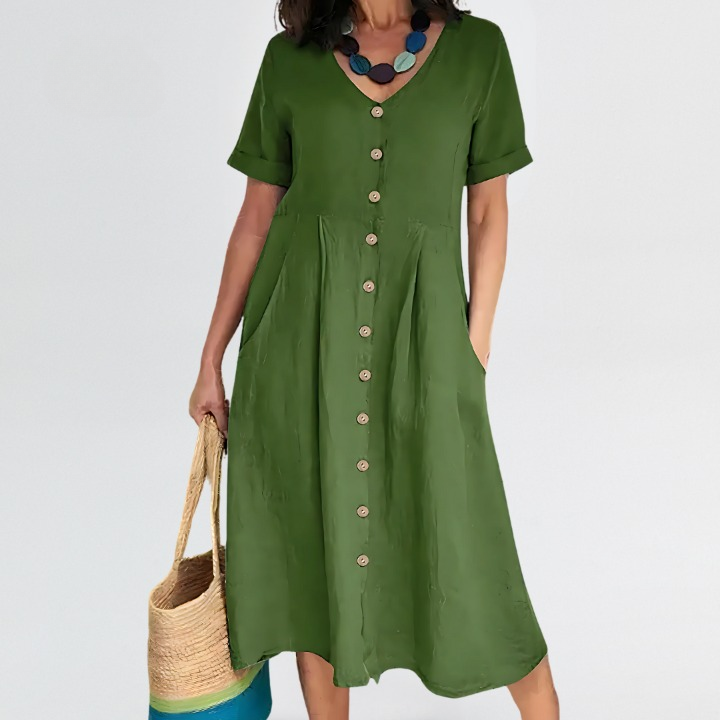 Halle | Tummy-Covering Dress