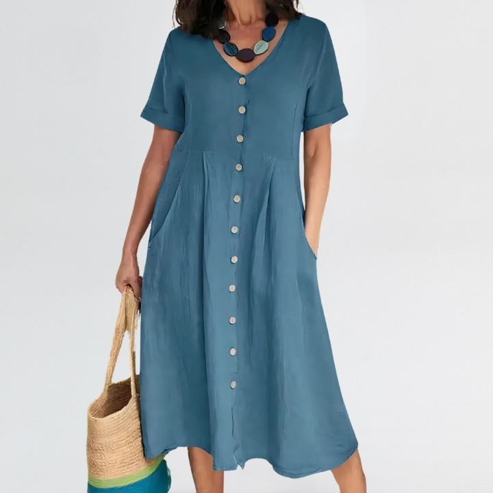 Halle | Tummy-Covering Dress