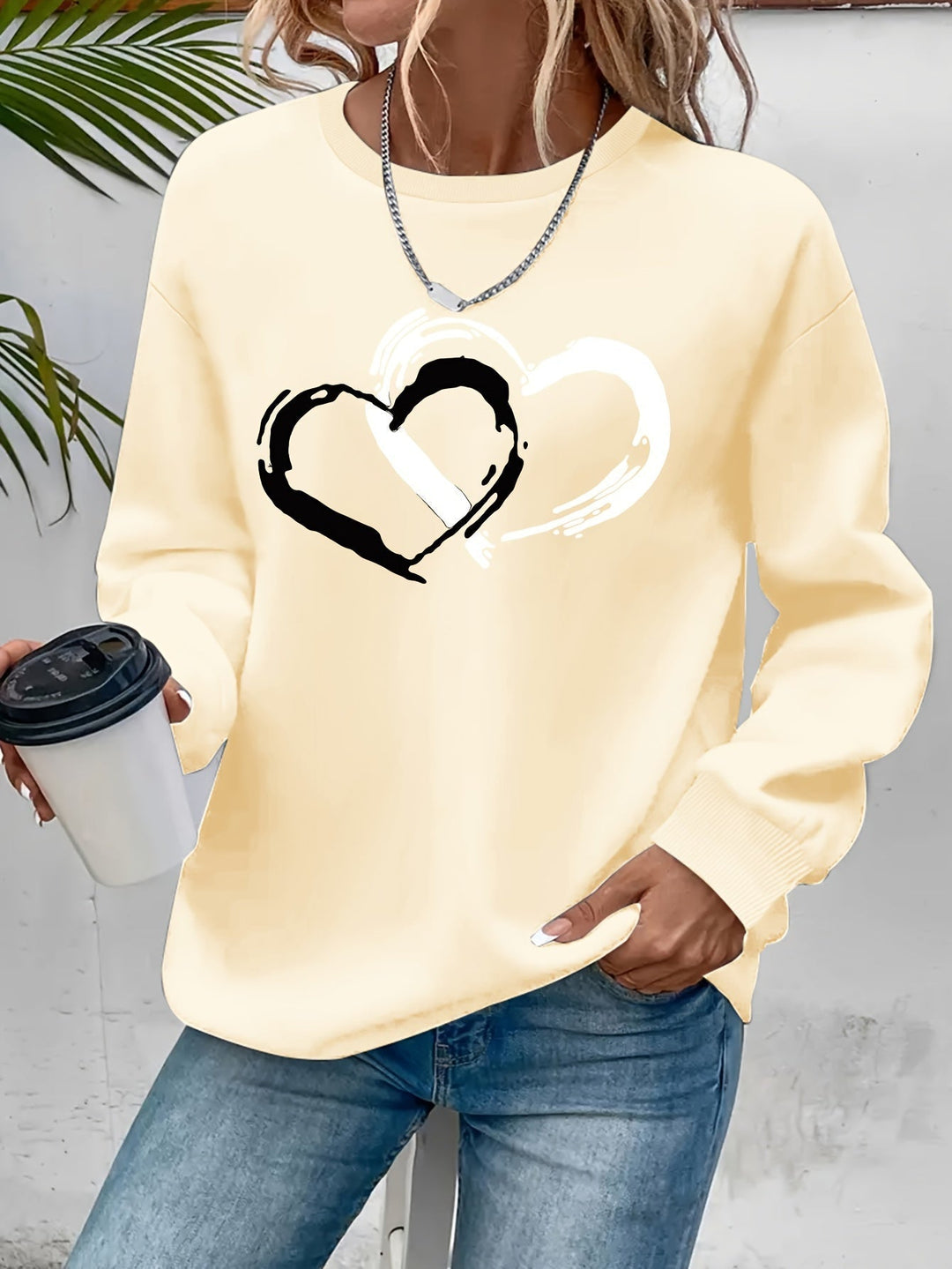Sharon | Elegant Heart Sweater