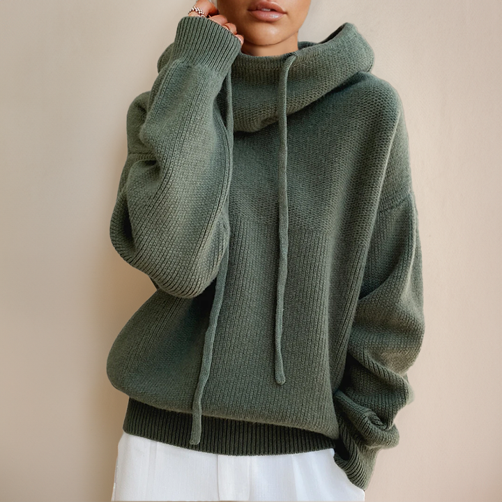 Aria | Knit Hoodie
