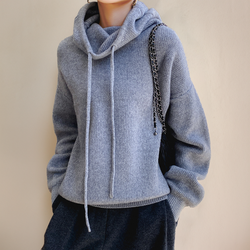 Aria | Knit Hoodie