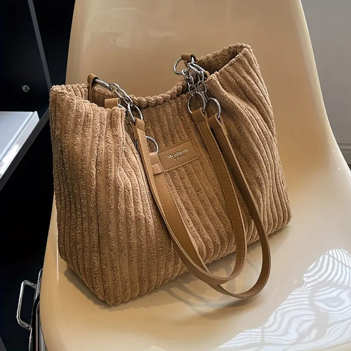 Maria | Corduroy Tote Bag