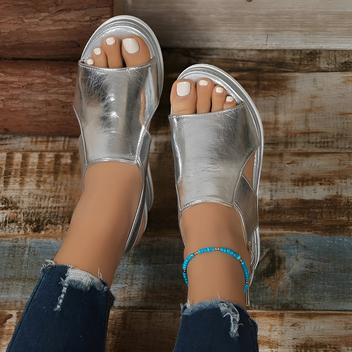 Estelle | Wedge Sandals
