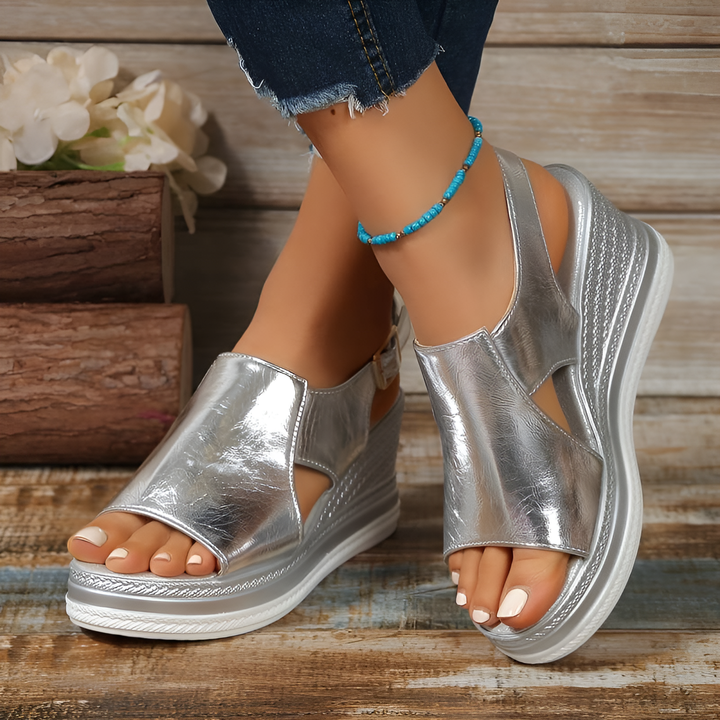 Estelle | Wedge Sandals